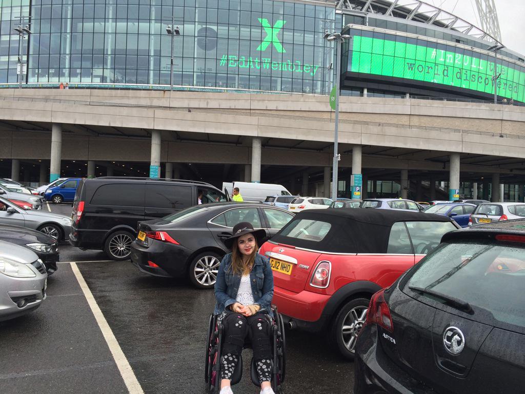 Outta hospital after 3 months  for the night to see @edsheeran #EdatWembley #EdSheeranWembley #edsheeran 💞💖