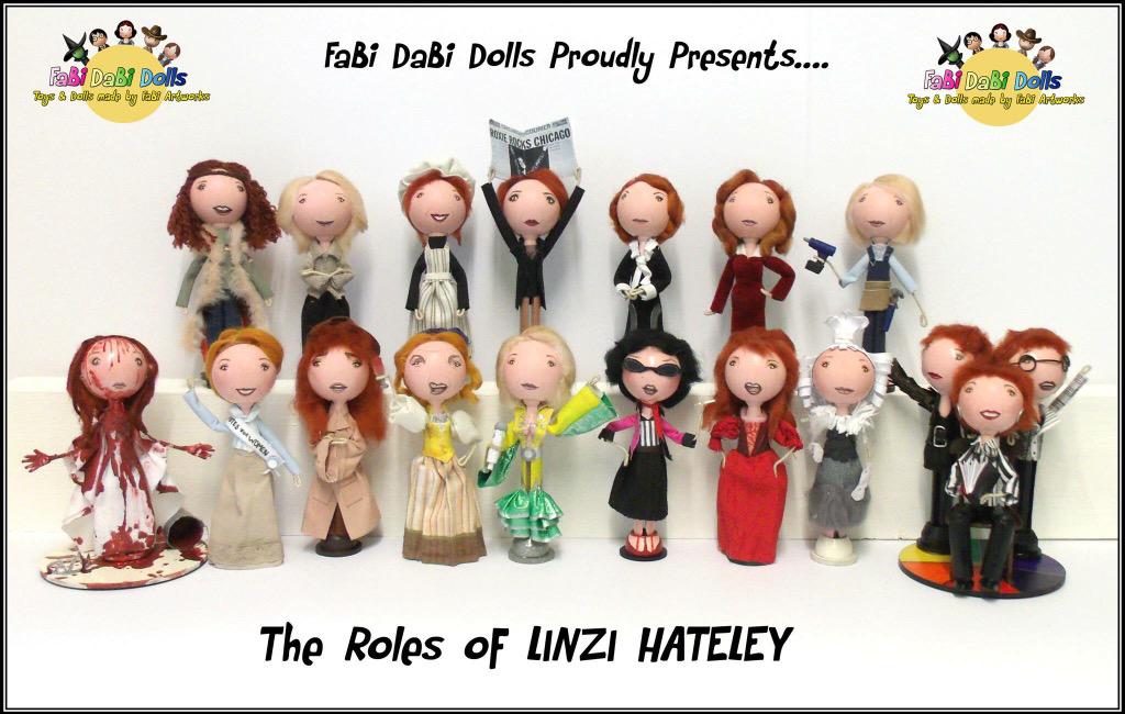 totallyFabi's tweet photo. Another look at our FaBi @LinziHateley Linzettes made by us for the lady herself :) #stagey #pegDolls #stageIcon !!! http://t.co/ClV4nMJopL
