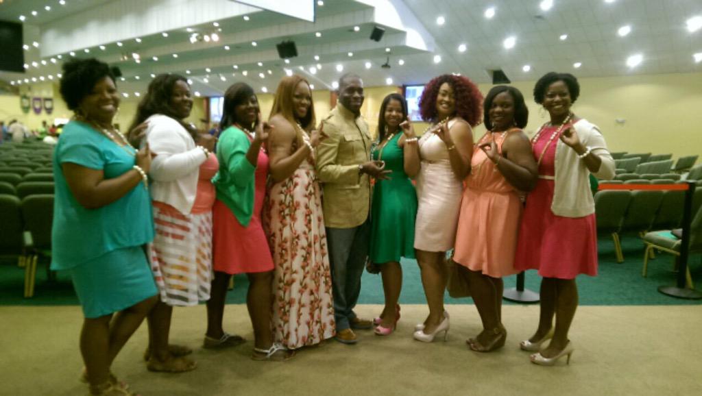 KanyattaWalker's tweet image. Wonderful service this morning @jamalhbryant  celebrating 18yrs of sisterhood IK Spring 97 USM #ikmade