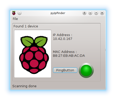 JetsonBlog's tweet image. You&apos;ve got a #new #RaspberryPi ? This is how to get it&apos;s IP adress : 
github.com/Nolaan/pyIpFin… #OneClick #install
