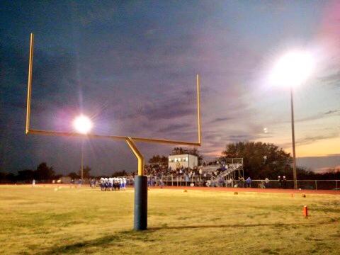 Leon-Bluestem HS Stadium, home of the Lions.