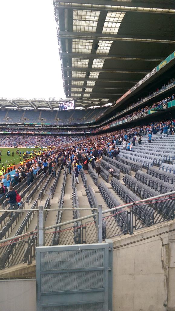 buttonmoon1979's tweet photo. Another year and another Delaney Cup. Up the Dubs #DFS15 #GAA #realsport http://t.co/VSzs0SB2km