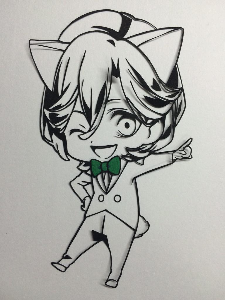 miku_kirie's tweet image. 【切り絵】嶺ちゃんはぴばー！！
色付けはこれから行って、夜に再度UPしようかなーって思ってます(((o(*ﾟ▽ﾟ*)o)))！
気になる方はまたみてください！
#切り絵
#寿嶺二生誕祭2015
#寿嶺二
#うたプリ