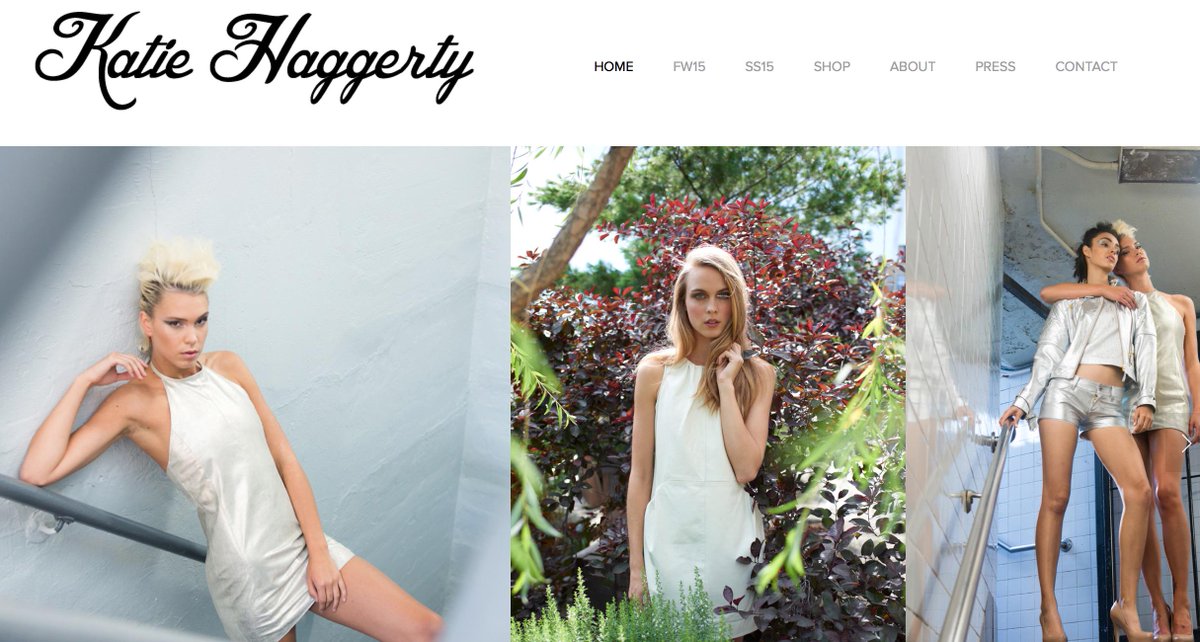 Our new site is up-Shop all of our new looks under FW15 @ katiehaggerty.com! #fashion #nycfashion #shop #leather