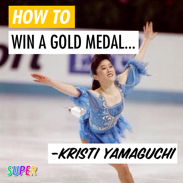 Happy birthday to Olympic figure skating champion, Kristi Yamaguchi! She won the USA a gold medal in 1992! 