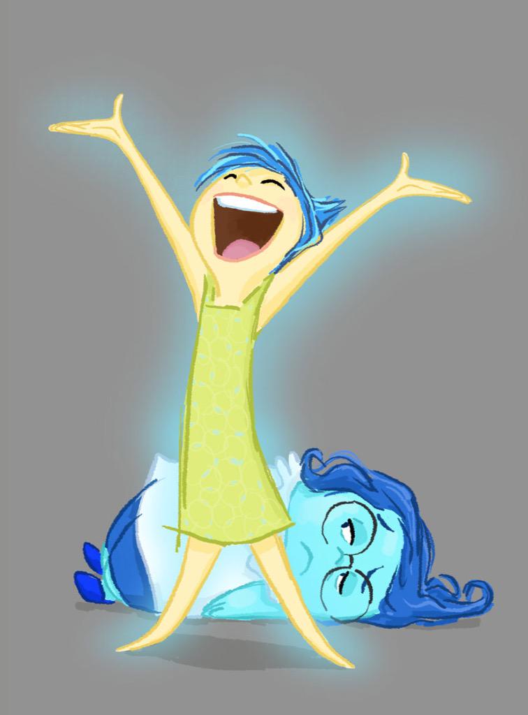 JoyousHeart_'s tweet photo. "Hoooow abooooout... #SprightlySunday instead?! Stay happy, everyone!
Don't worry about Sadness, that's normal." http://t.co/ulpif7P5k4