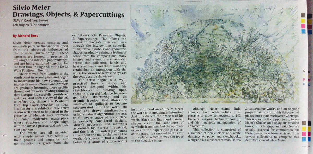 Reiem0812's tweet photo. Really pleased with Richard Best's #review of my #exhibition @dlwp for #HastingsIndependent
http://t.co/cNscucjlxg http://t.co/2fMzNNCMv0