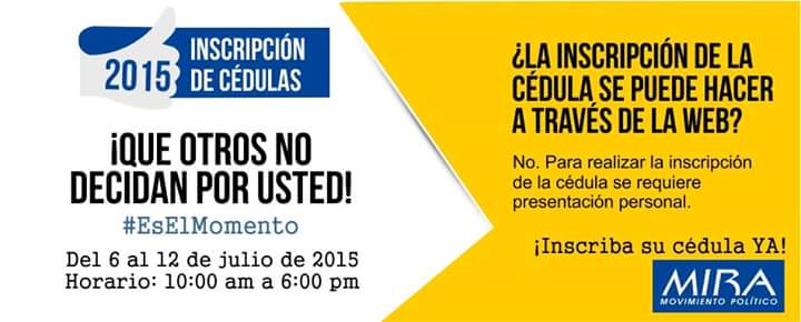 noleniegue's tweet photo. Hoy último día de inscripción de cédulas en ptos votación hasta 6:00 PM que esperas!! @MovimientoMIRA @Registraduria http://t.co/b6DK15fe5M