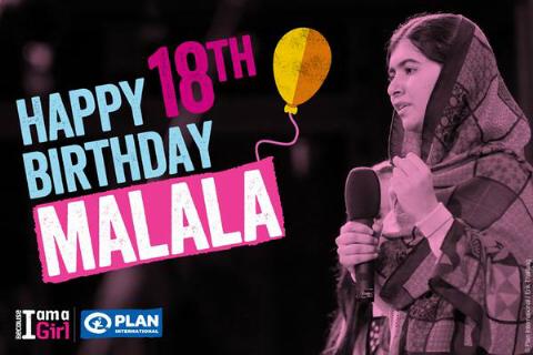 Happy Birthday Malala Yousafzai  