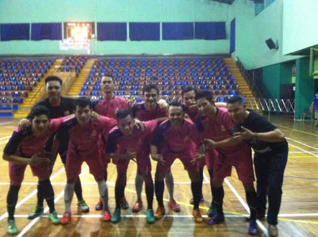 Skuad team futsal hkbp cipayung cilangkap di HYC kebayoran lama