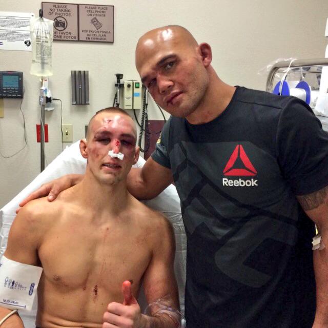 mrjackderges's tweet photo. So much respect shown between these warriors. Last night was special. A new era for the @ufc http://t.co/IKJO9zZ5rj