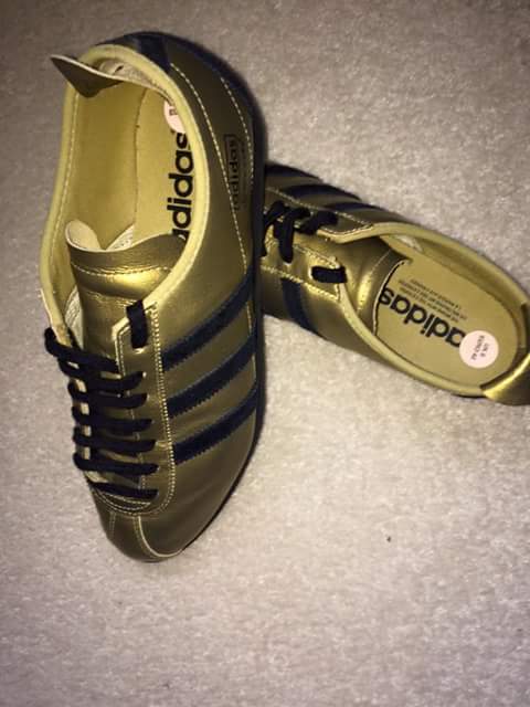 SusanMurphyoff's tweet image. #Specialedition #these #areamazing #addidas #footballboots #ingold