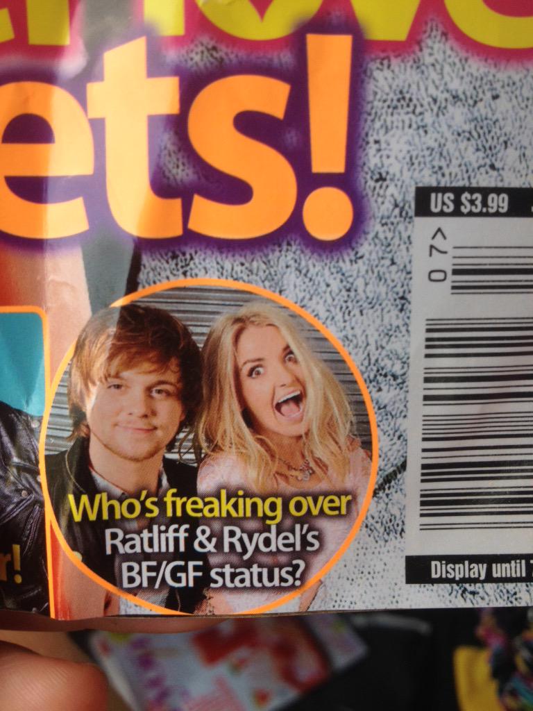 KatieeRoseee's tweet photo. Ok @rydelr5 and @ratliffR5 on the cover of @J14Magazine where's the others?? Oh wait #Rydellington http://t.co/1PtXgpxIvf