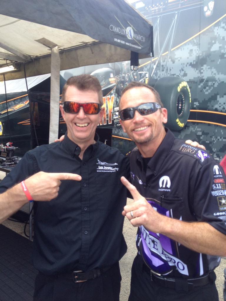 LexJoon's tweet image. Fast couple. #flyingdutchman #fastjack @route66raceway