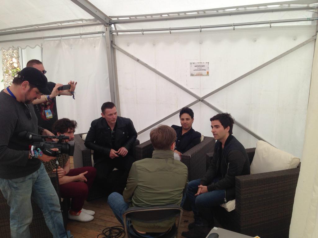 stereophonics's tweet photo. Live with @TheScottishSun at @Tinthepark http://t.co/RFOGZRabPC