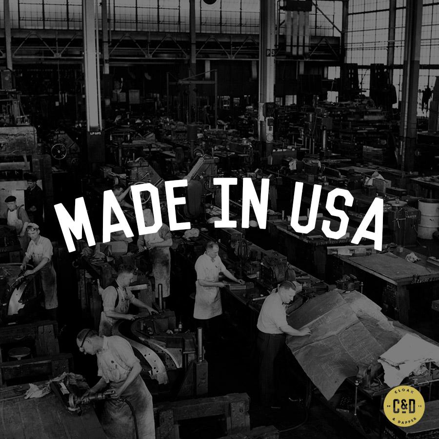CloakandDapper's tweet photo. 78% of @ConsumerReports respondents would buy #MadeInUSA goods over one made abroad when given a choice. Would you? http://t.co/NxqGfEtZ3Y