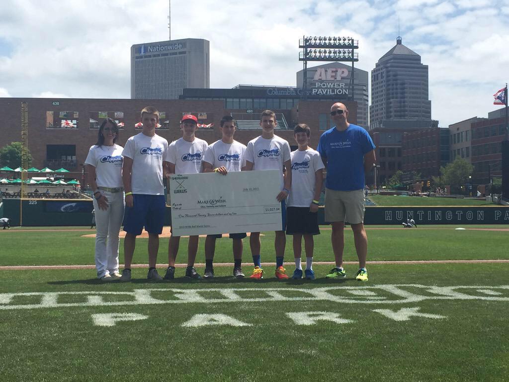 SherwoodWBWS's tweet photo. Thanks to @makeawishohkyin for this great opportunity! Proud to have raised $1027.04 for this great cause! #4thWBWS http://t.co/6b1ExxsQ9i