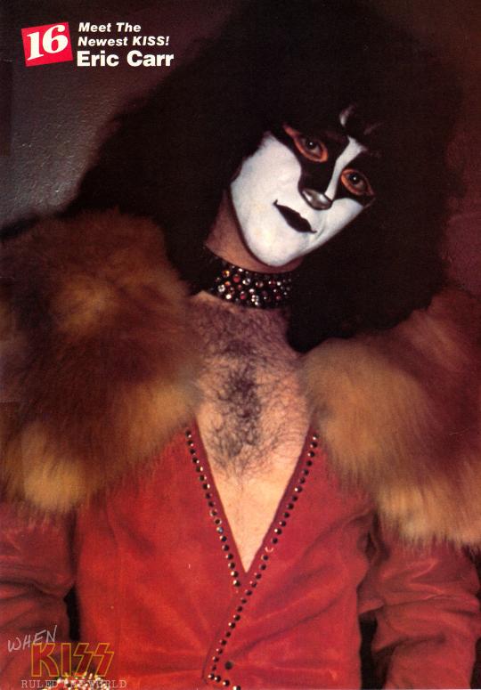 Happy 65th Birthday Eric Carr! 