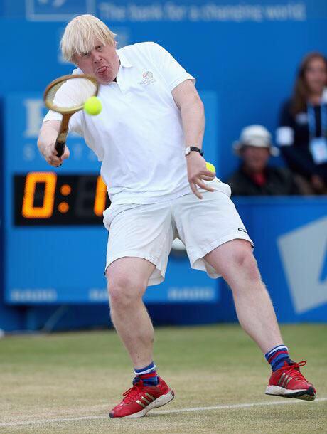 paddypower's tweet photo. Novak now level with his coach on three #Wimbledon titles. Still can't get over quite how f*cked Boris looked today. http://t.co/smN2DCOn0O