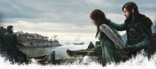 Homem de Ferro e sua esposa de Sal 
<a href="/fleurtully/">Fleur Tully</a> <a href="/Euron_CrowsEye/">Euron Greyjoy</a> @GreyjoyAsha_ <a href="/BabyIronBorn/">Maegor Greyjoy</a> <a href="/BastardGreyjoy/">Farah</a>