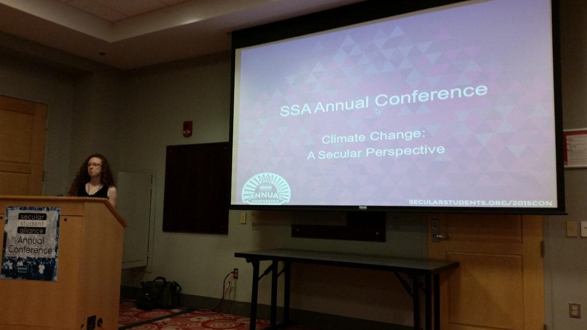 psycomposer's tweet photo. Environmentalism in the Secular movement #SSACon http://t.co/BwcpgTPB9B