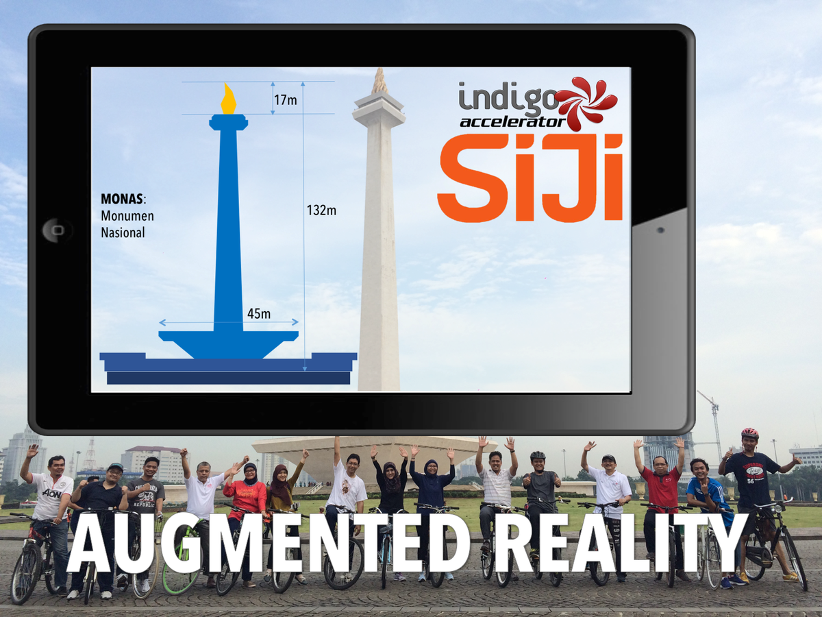 indigofornation's tweet photo. Selain context awareness &amp; big data, teknologi penting dlm aplikasi digital adalah Augmented Reality. Apa itu? #SIJI http://t.co/vWmwu8JvLH