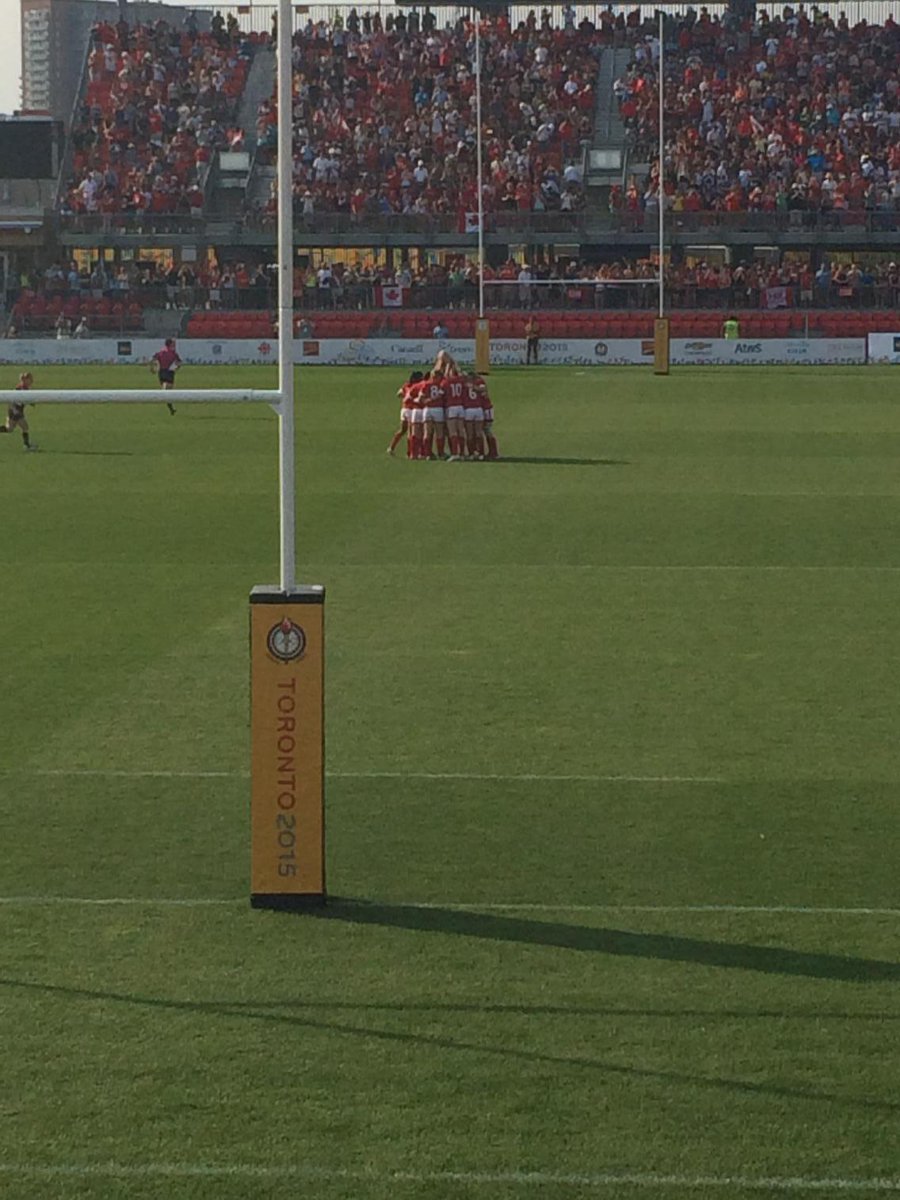 bradcicero's tweet photo. #GoForGold #Canada #rugby #TO2015 http://t.co/8m8uTh2Rgj