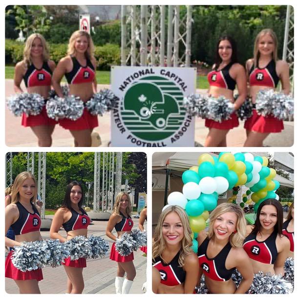 REDBLACKSCheer's tweet photo. Fantastic day @NCAFAfootball 60th Anniversary! http://t.co/wExmQgDgRY