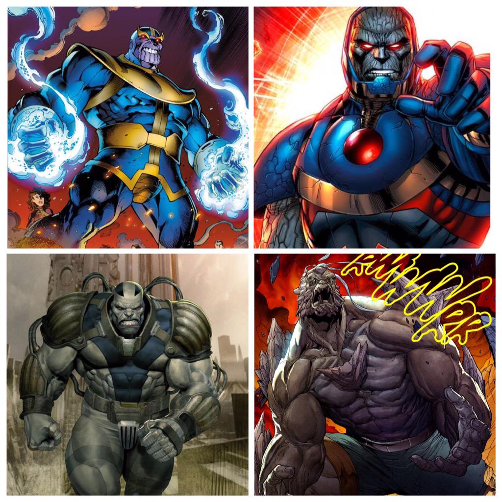 MarvelvrsDC's tweet image. THANOS AND APOCALYPSE RT

DARKSEID AND DOOMSDAY FAV