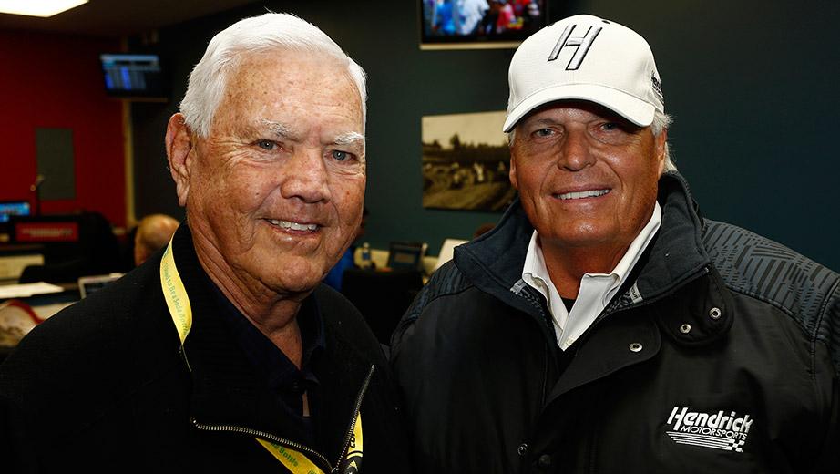 Happy Birthday to Junior Johnson\s pal, former racer and current team owner Rick Hendrick. Photo: 