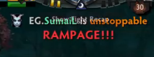 EvilGeniuses's tweet photo. R A M P A G E ! ! ! ! ! ! ! ! ! @SumaaaaiL #dotapit http://t.co/n51DLo0xvk