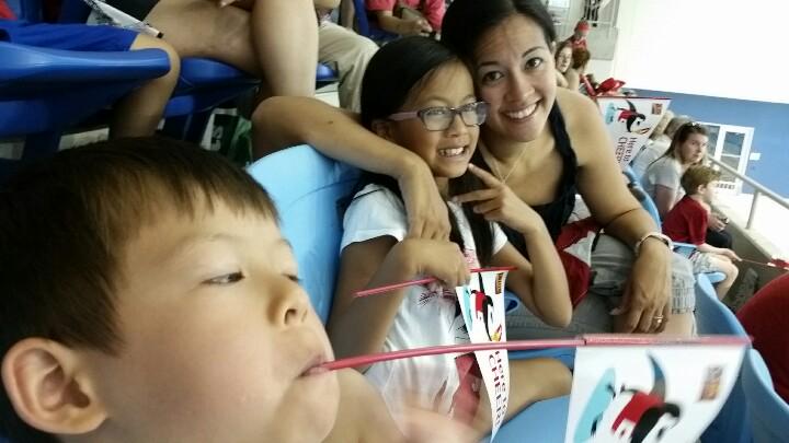 Making a splash watching platform diving @TO2015! #TO2015