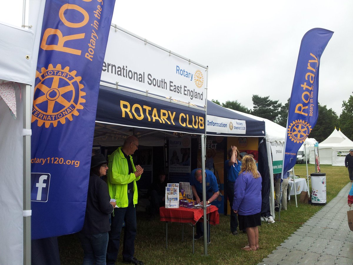 D1120 at the Kent Show promoting Rotary to the 10's of thousands of public visitiors. Great displays.Good leads.