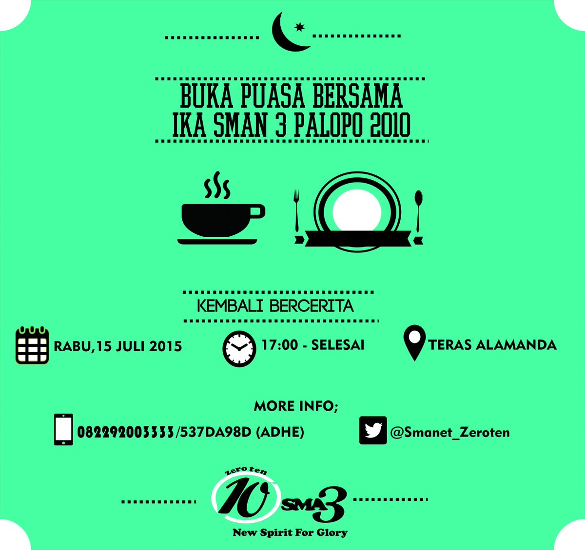 smanet_zeroten's tweet photo. KEMBALI BERCERITA ! Diharap kehadiran ta'.. http://t.co/Y7iNWBN1ny