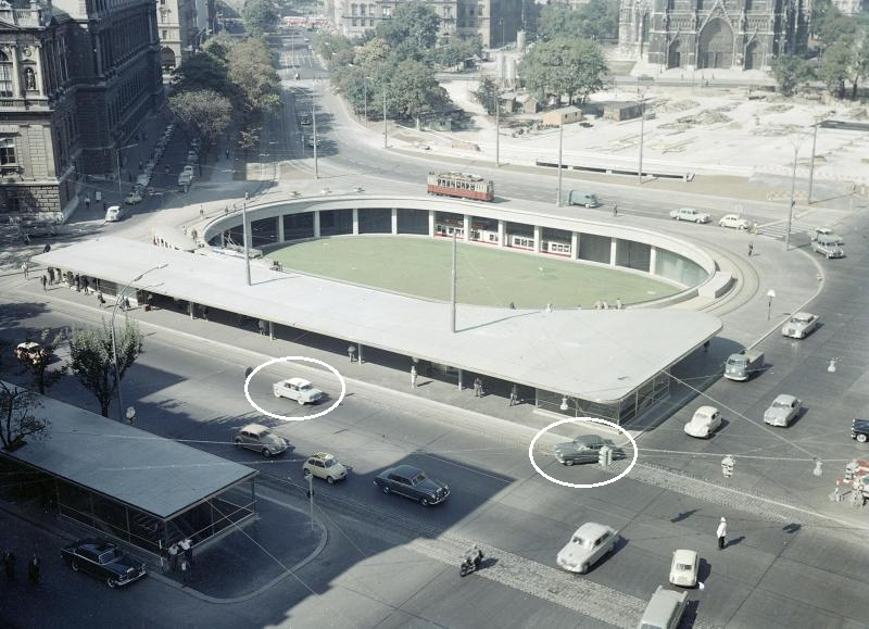 Tom_Harb's tweet photo. Heute kaum noch vorstellbar, aber bis Juli 1972 war der Ring für Autos noch in beide Richtungen befahrbar. #WienFakt http://t.co/5EQfS909FZ