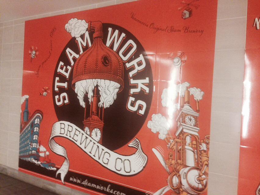 Ericaaaaaaaaawy's tweet image. when I saw this at Vancouver waterfront skytrain. Thought about your works. @JamesNgArt #steamwork