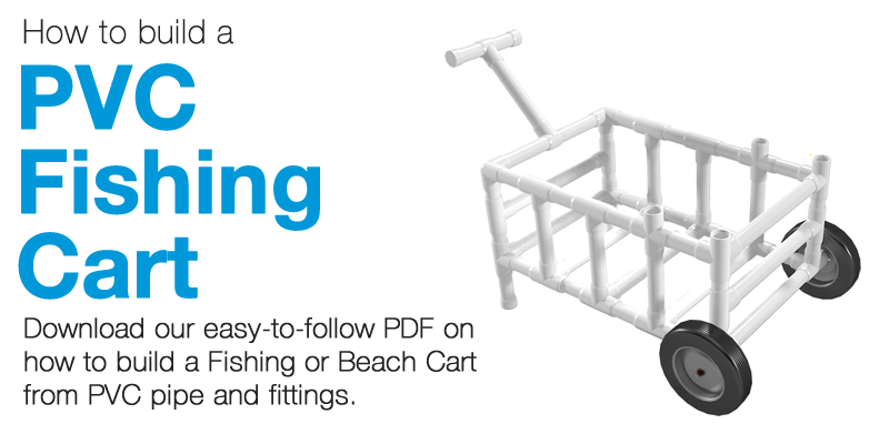FORMUFIT on X: Free Plan:  PVC Fishing Cart can be  used as a PVC #beach cart, a #garden cart or for #fishing.   / X
