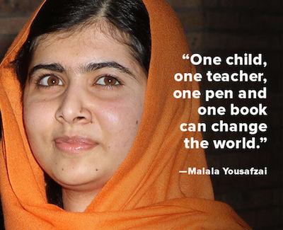Happy Birthday to Malala Yousafzai. Her incredible advocacy is a continued inspiration. 