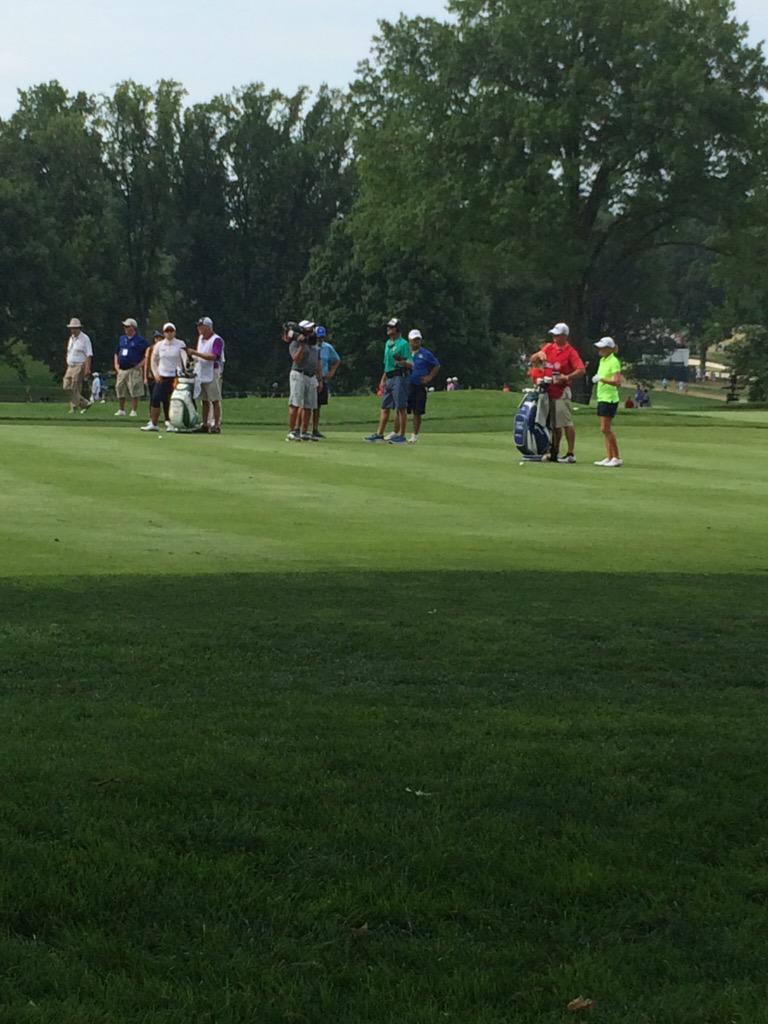 MattBernardini7's tweet photo. Stacy Lewis and Amy Yang in the ninth fairway. #LNPOpen http://t.co/xWMHS3fqY6