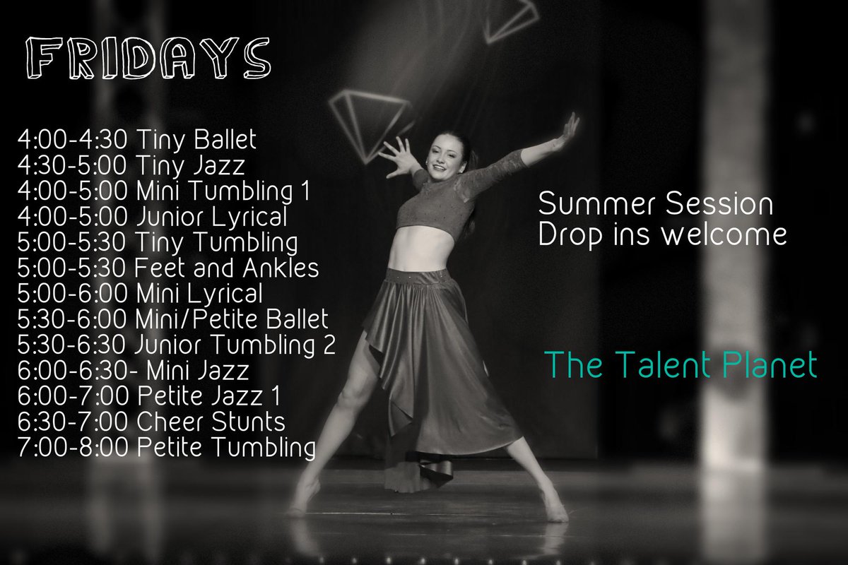 TheTalentPlanet's tweet photo. Summer Session Fridays! All are welcome, Drops in available! http://t.co/WlgbBR4OHN