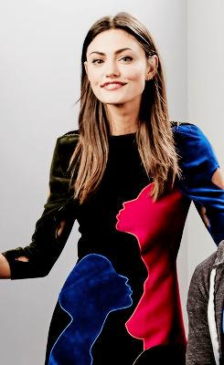 Her dress was saying something. Happy birthday Mrs phoebe (paul wesley) tonkin 