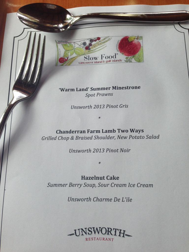slow_island's tweet photo. Thanks to @UnsworthV for hosting our AGM and 2nd annual Slow Vines event! http://t.co/yJrOVaxadA