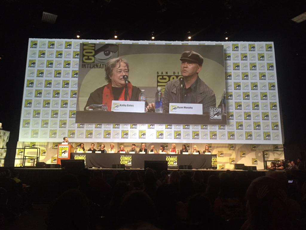 AHSFX's tweet image. &quot;The best words in the English language: Please hold for Gaga&quot; - @MrRPMurphy #AHSpanel #SDCC #FXSDCC