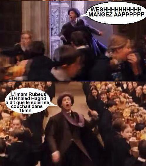 FrenchTopBlogs's tweet photo. Wesh à Poudlard, ils sont devenus musulmans !!? http://t.co/8rvjLjeiVB