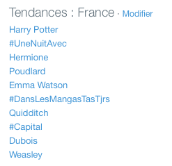 Ministere_Magie's tweet image. Dites les #Potterhead, on est en train de monopoliser les Trending Topics là !