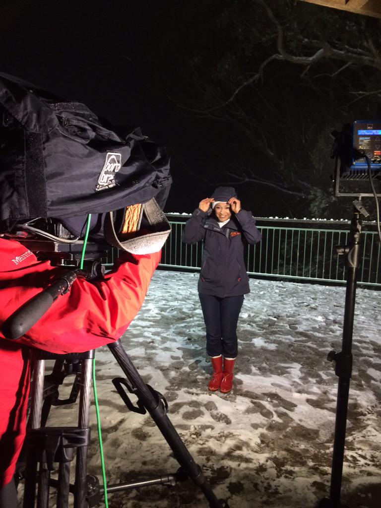 Widespread snow here at Mt Mackenzie just 20km south of the QLD border. #coldfeet #snowballfight <a href="/sunriseon7/">Sunrise</a>