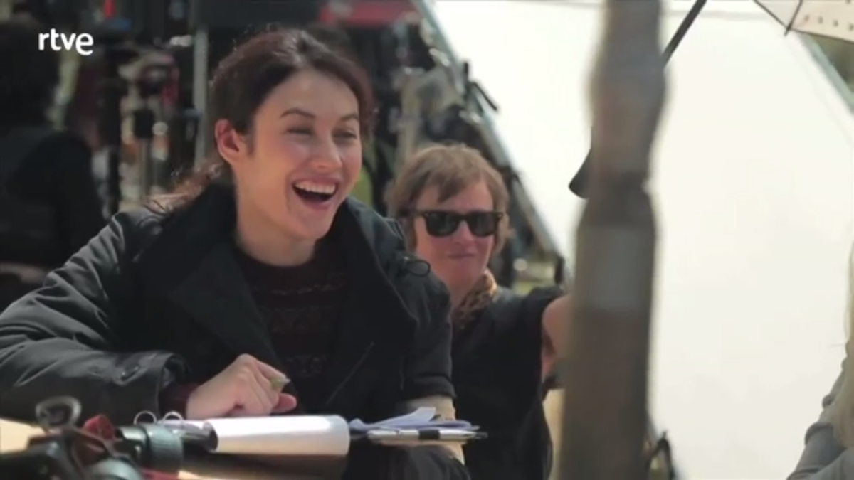This smile though! BTS of @APerfectDayFilm with <a href="/OlyaKurylenko/">Olga Kurylenko</a>!