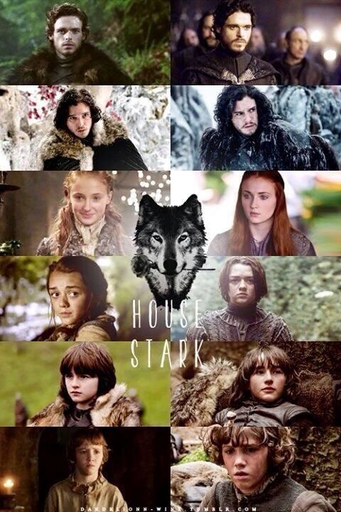 RTPerfection's tweet photo. House Stark 😭 http://t.co/wb5cANCfA7