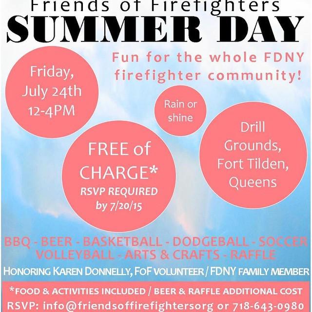 Join us @friendsoffirefighters @flagshipbrewery for summer fun 7/24. #pigguynyc #nycevents… ift.tt/1Hos1Eu