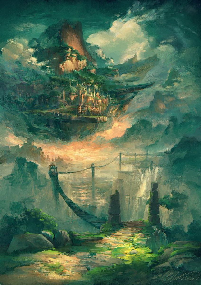 DeviantArt's tweet photo. Behold the beauty, descriptive detail, and amazing brushwork in this piece by @Angrymikko. http://t.co/7Ml1cCQkHk http://t.co/CyQ8zHTmjZ